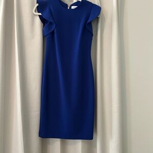 Calvin Klein Royal Blue Dress